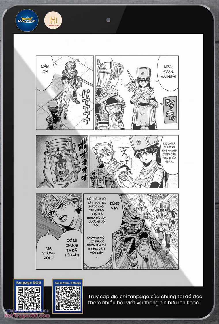 Dragon Quest - Dũng Giả Avan và Ngục Viêm Ma Vương Chapter 34.2 trang 11
