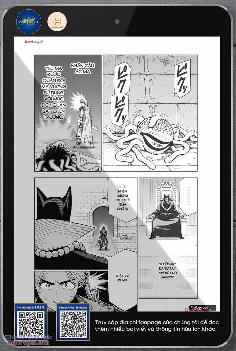 Dragon Quest - Dũng Giả Avan và Ngục Viêm Ma Vương Chapter 38 trang 19