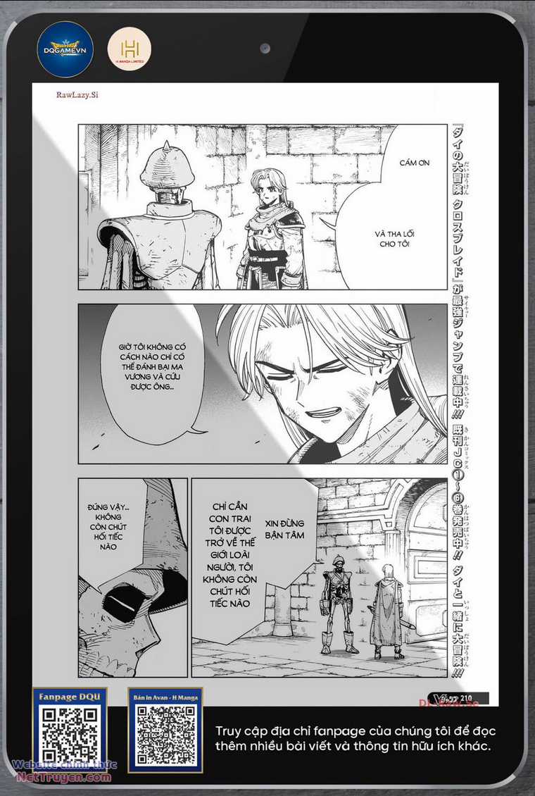 Dragon Quest - Dũng Giả Avan và Ngục Viêm Ma Vương Chapter 38 trang 9