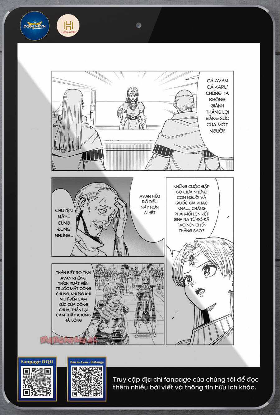 Dragon Quest - Dũng Giả Avan và Ngục Viêm Ma Vương Chapter 43 trang 34