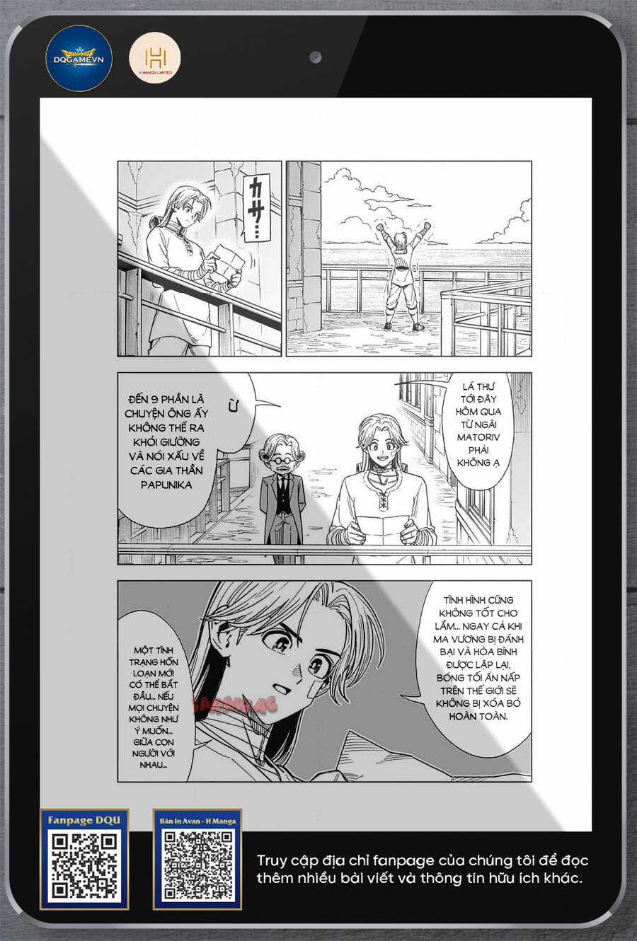 Dragon Quest - Dũng Giả Avan và Ngục Viêm Ma Vương Chapter 43 trang 36