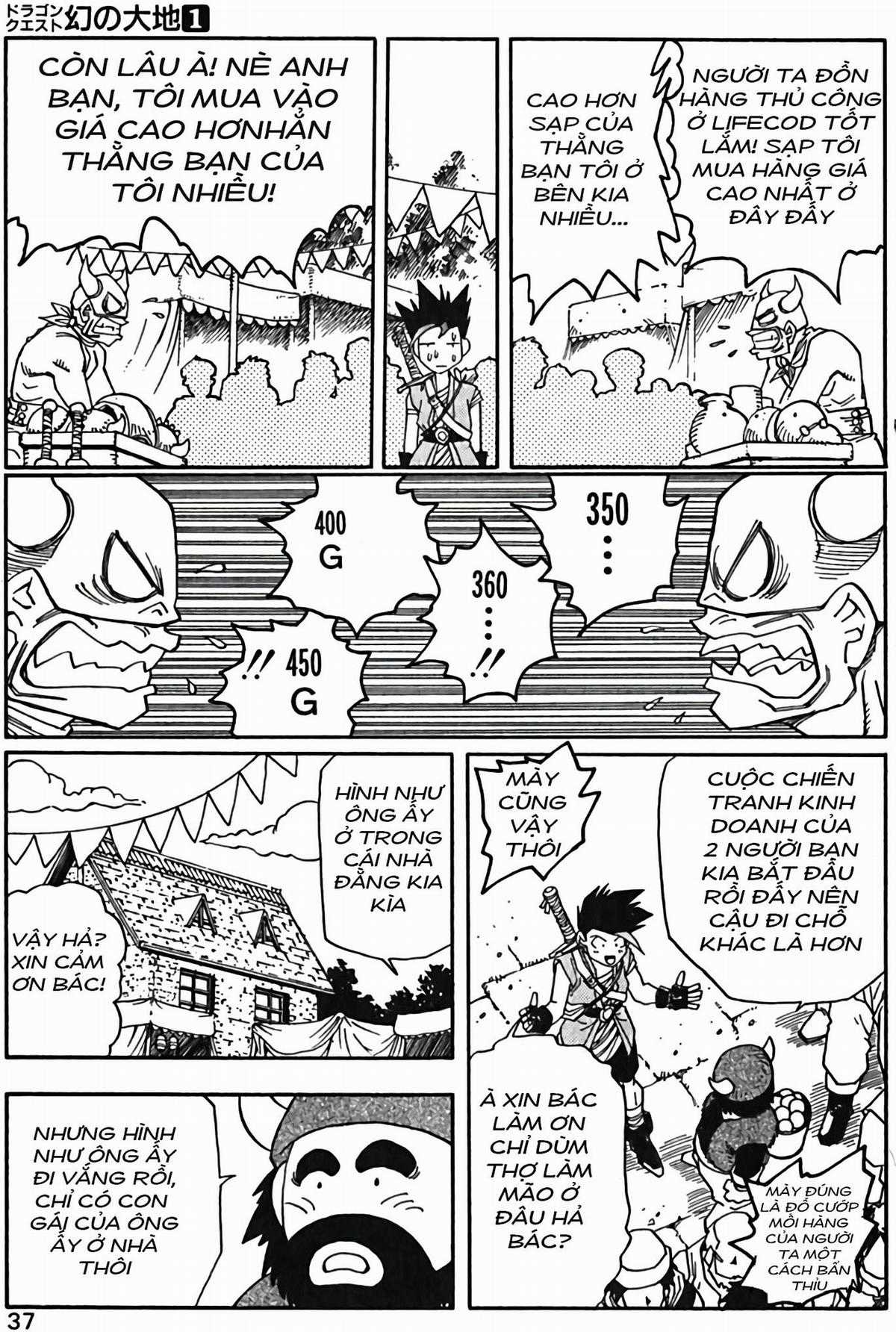 Dragon Quest: Realms of Reverie (Theo Dấu Rồng Thần Remake UPSCALE) Chapter 1 trang 35