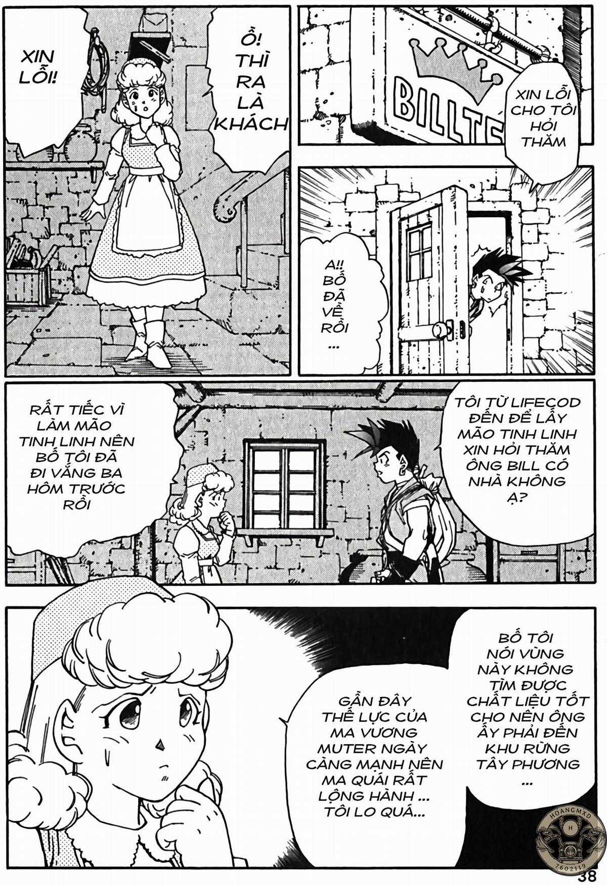 Dragon Quest: Realms of Reverie (Theo Dấu Rồng Thần Remake UPSCALE) Chapter 1 trang 36