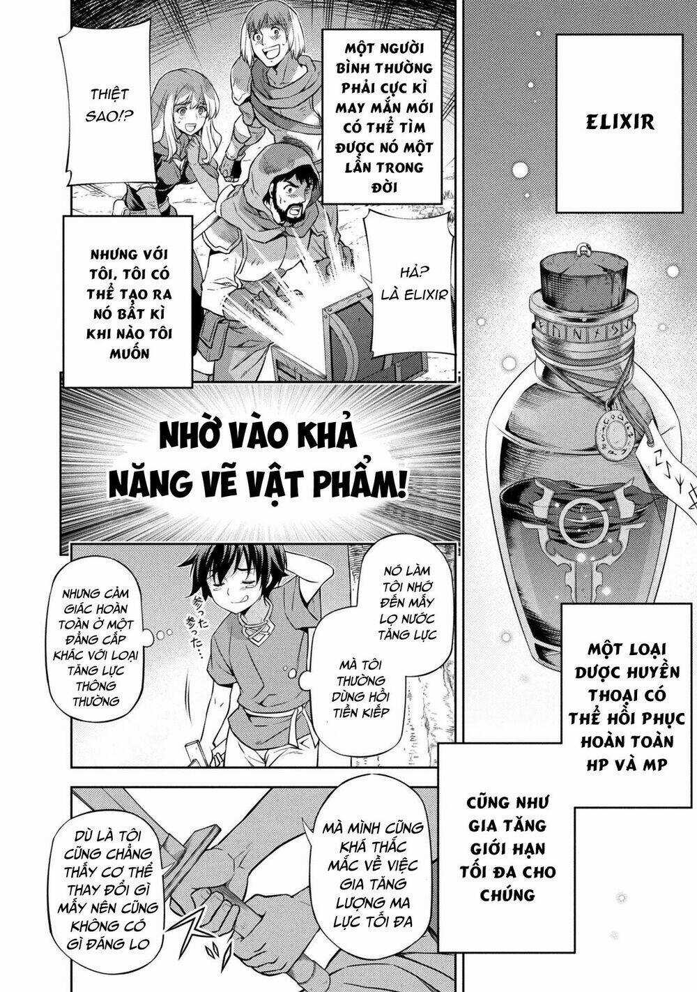 Drawing: Saikyou Mangaka Wa Oekaki Skill De Isekai Musou Suru! Chapter 2.2 trang 11