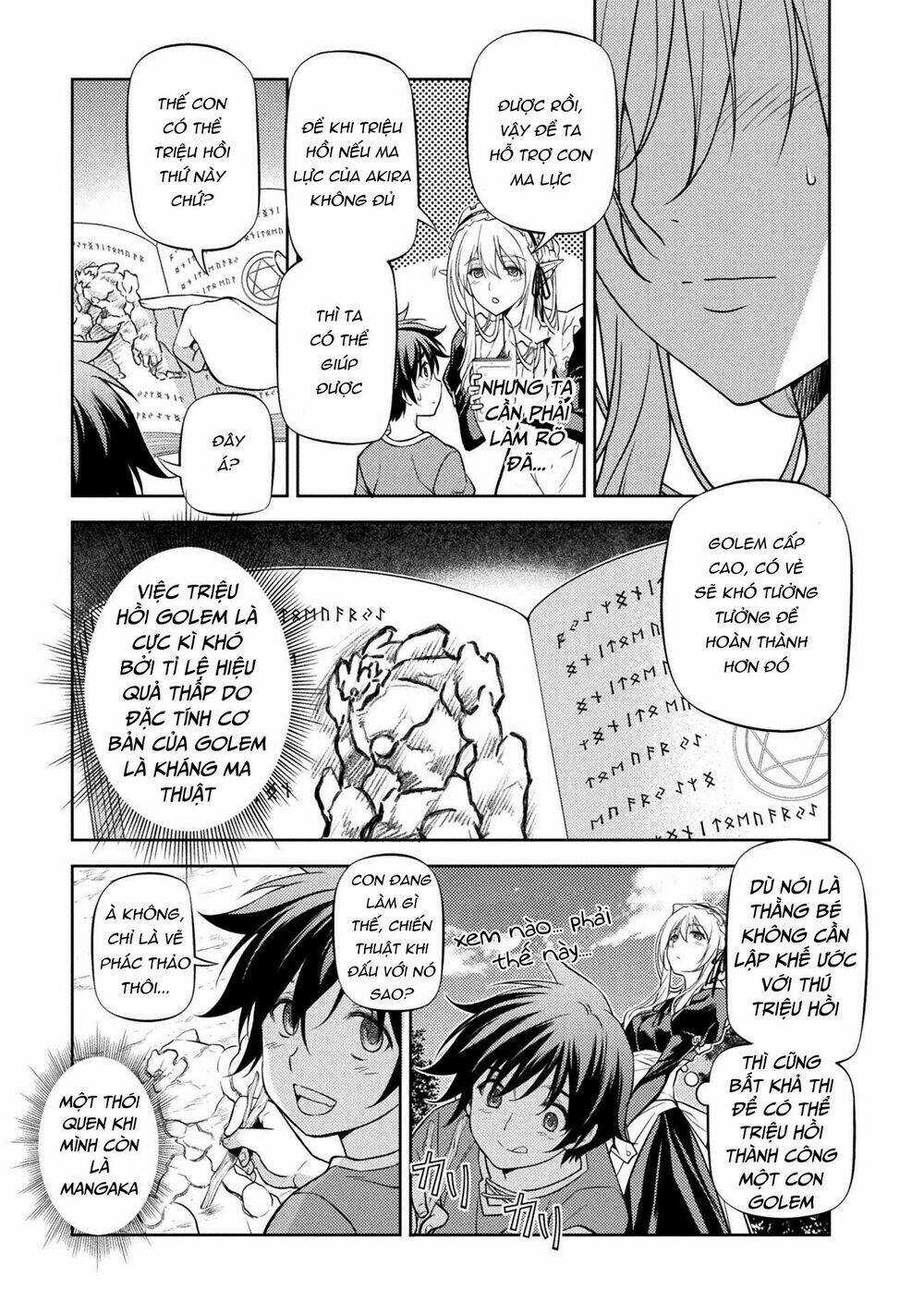 Drawing: Saikyou Mangaka Wa Oekaki Skill De Isekai Musou Suru! Chapter 2.2 trang 3