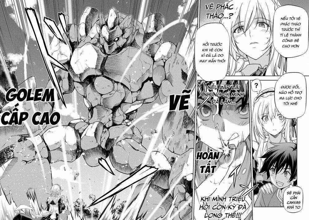 Drawing: Saikyou Mangaka Wa Oekaki Skill De Isekai Musou Suru! Chapter 2.2 trang 4