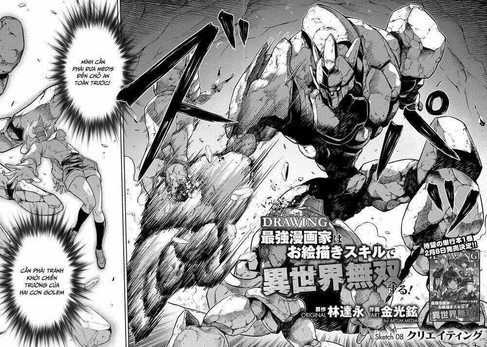 Drawing: Saikyou Mangaka Wa Oekaki Skill De Isekai Musou Suru! Chapter 8 trang 4