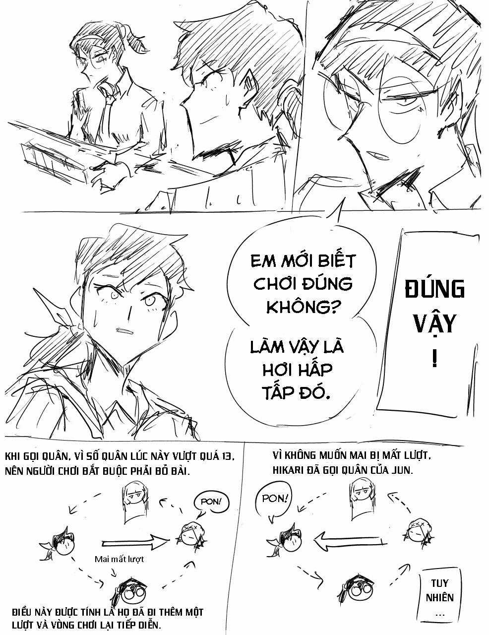 Dreams of Hikari -Mahjong Arc- Chapter 4 trang 19