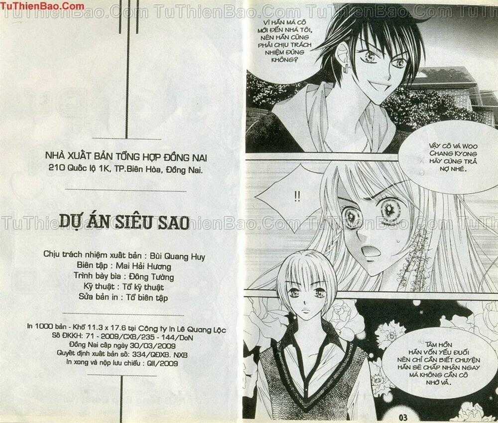 Dự Án Siêu Sao Chapter 2 trang 1
