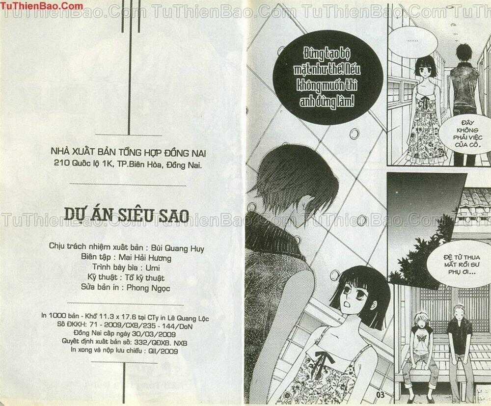Dự Án Siêu Sao Chapter 3 trang 1