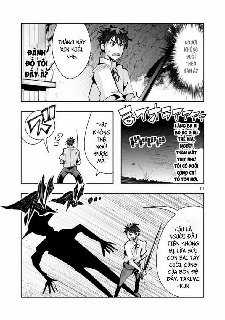 Dù chỉ là một tên yếu nhớt, nhưng bị nhầm là kẻ mạnh nhất vũ trụ!! Chapter 10 trang 12