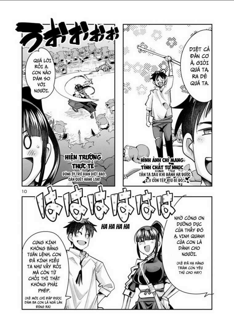 Dù chỉ là một tên yếu nhớt, nhưng bị nhầm là kẻ mạnh nhất vũ trụ!! Chapter 7 trang 11