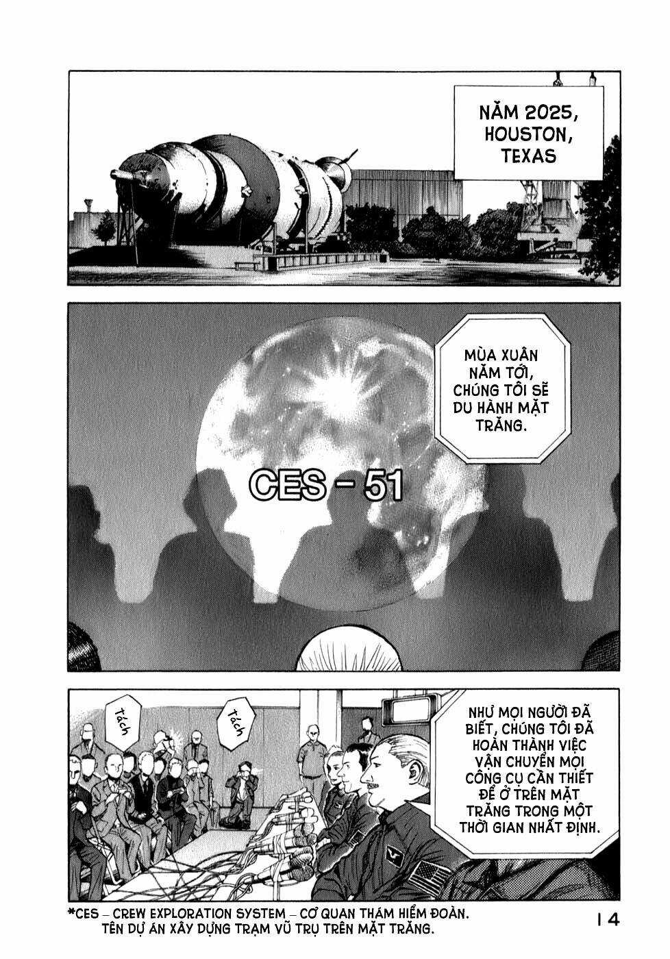 Du Hành Không Gian Chapter 1 trang 11