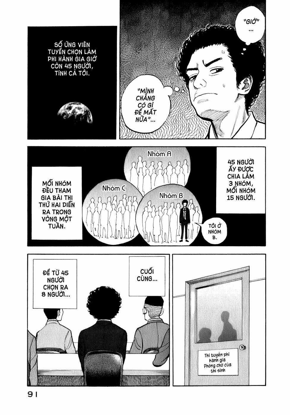 Du Hành Không Gian Chapter 3 trang 2