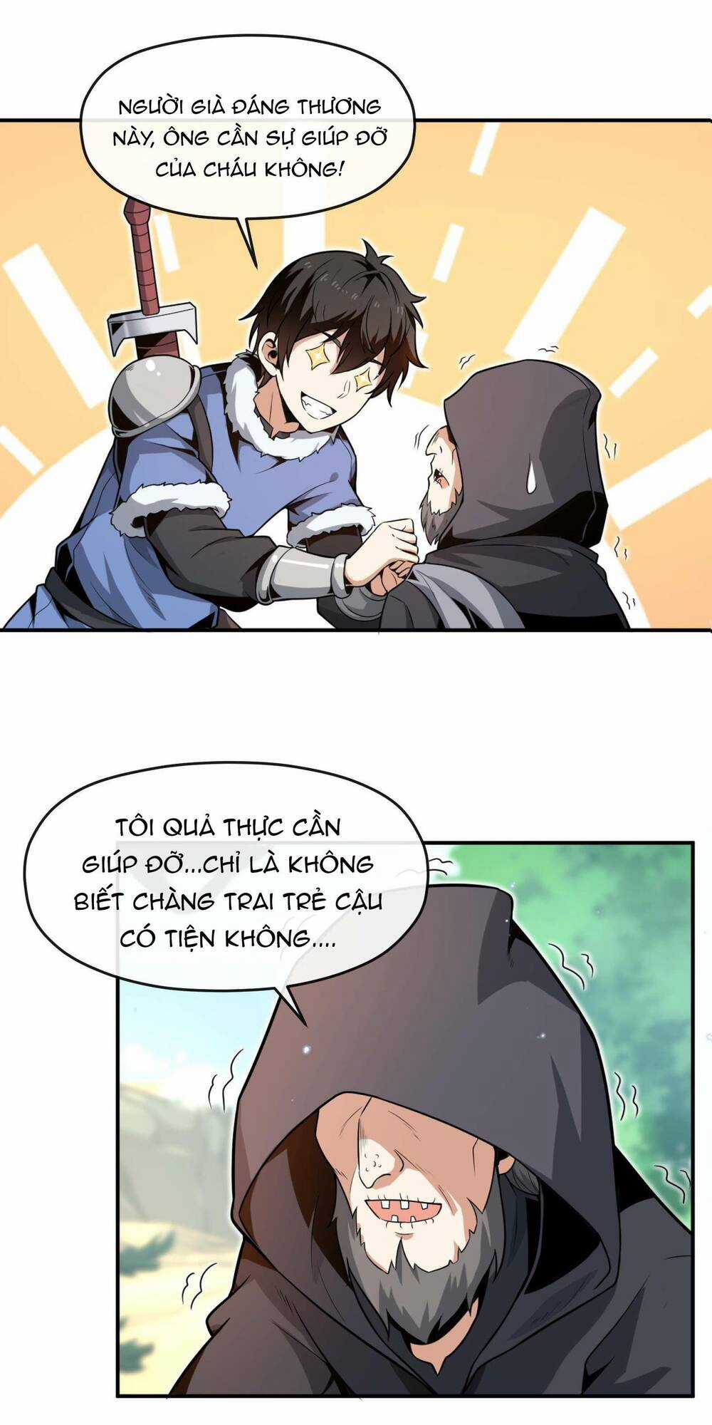 Dù Kiếm Được Nghề Nghiệp Siêu Hiếm Nhưng Lại Bị Toàn Server Đuổi Giết?! Chapter 1 trang 17