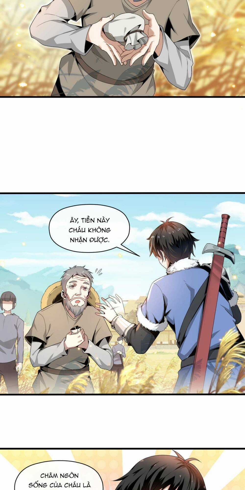 Dù Kiếm Được Nghề Nghiệp Siêu Hiếm Nhưng Lại Bị Toàn Server Đuổi Giết?! Chapter 1 trang 4