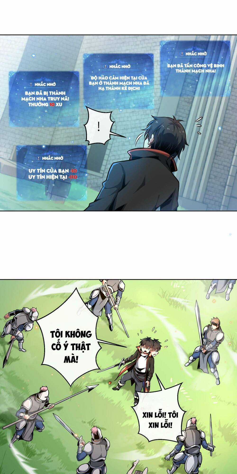 Dù Kiếm Được Nghề Nghiệp Siêu Hiếm Nhưng Lại Bị Toàn Server Đuổi Giết?! Chapter 1 trang 71