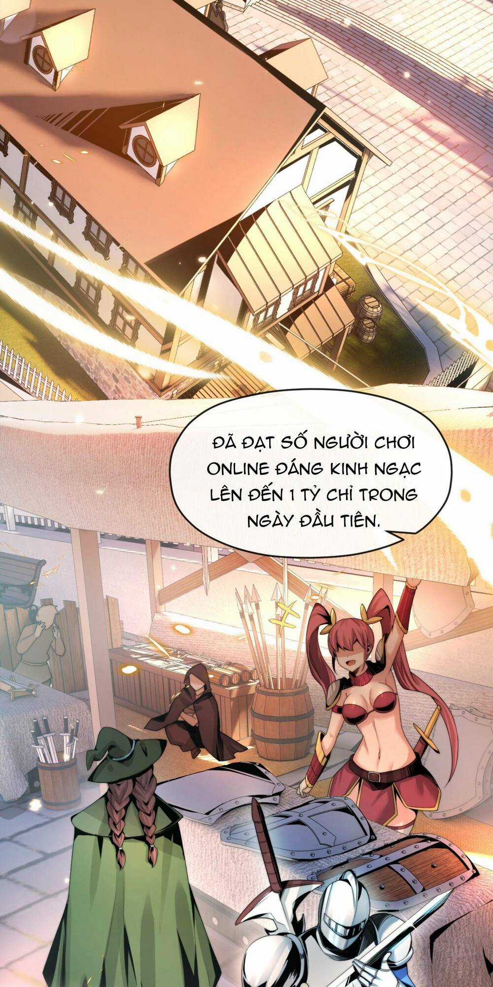 Dù Kiếm Được Nghề Nghiệp Siêu Hiếm Nhưng Lại Bị Toàn Server Đuổi Giết?! Chapter 1 trang 9