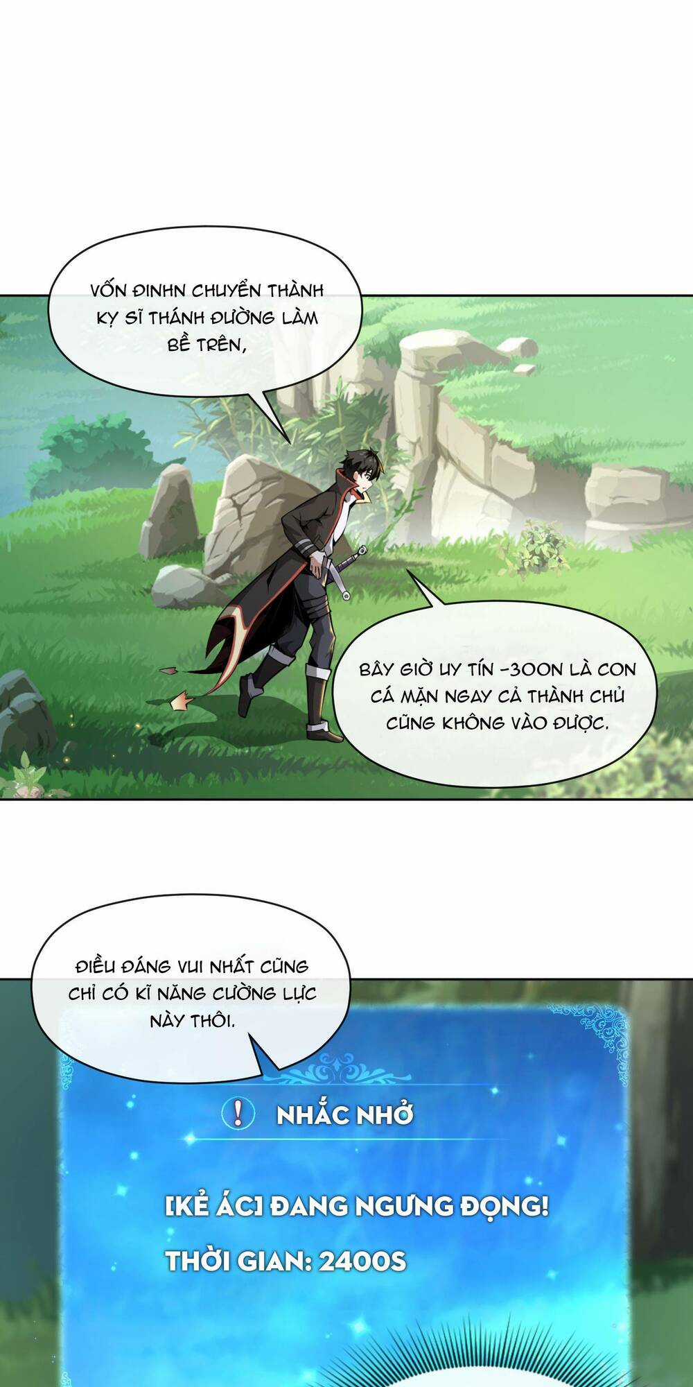 Dù Kiếm Được Nghề Nghiệp Siêu Hiếm Nhưng Lại Bị Toàn Server Đuổi Giết?! Chapter 2 trang 2