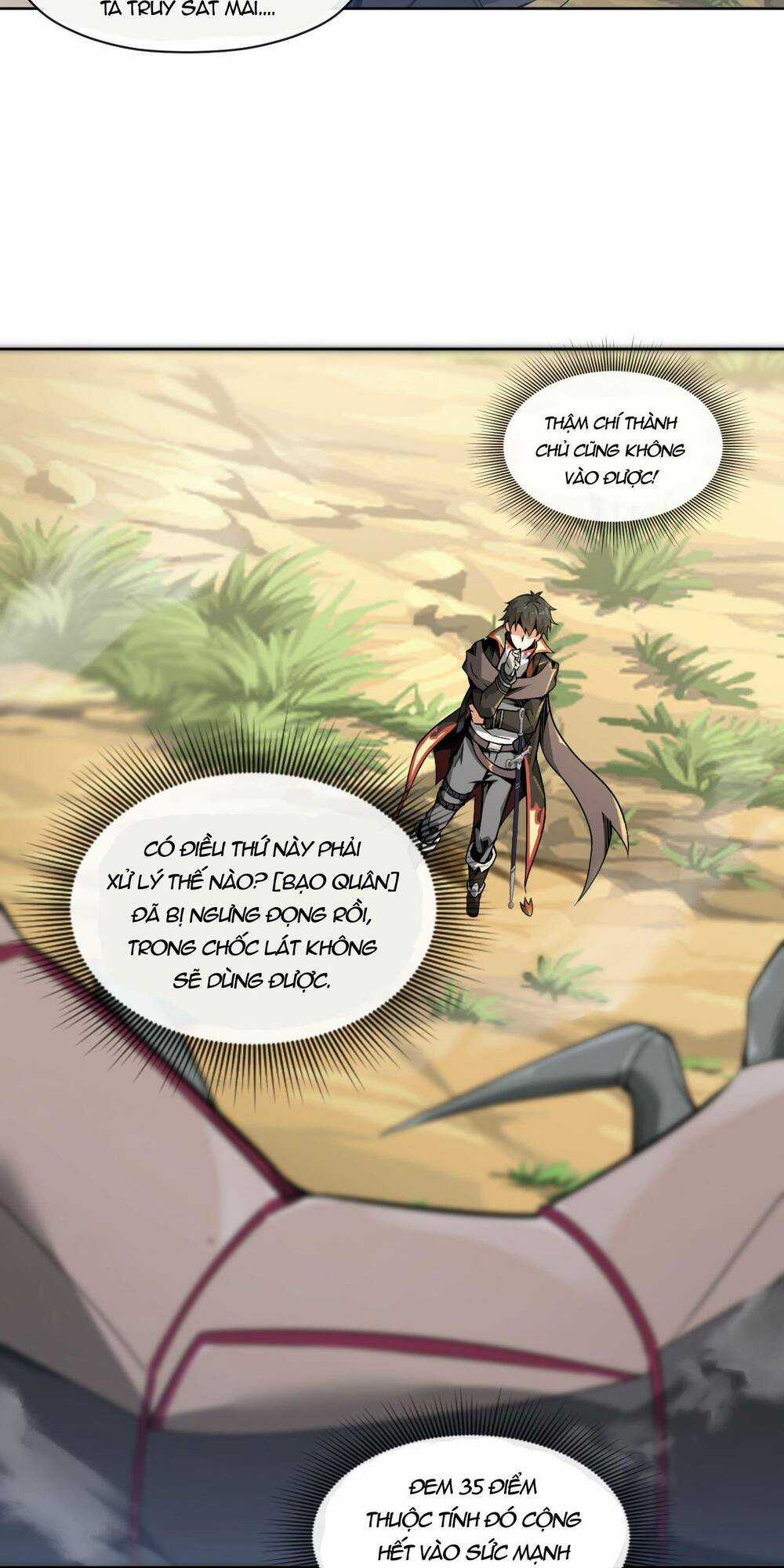 Dù Kiếm Được Nghề Nghiệp Siêu Hiếm Nhưng Lại Bị Toàn Server Đuổi Giết?! Chapter 3 trang 36