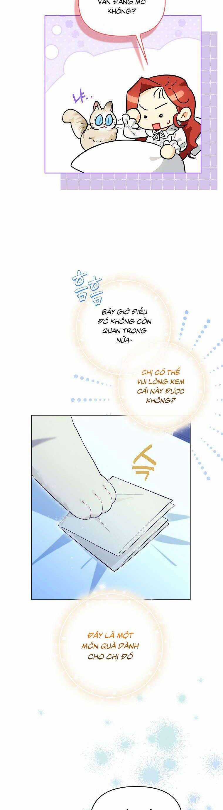 Dù Là Ác Nữ Nhưng Tôi Vẫn Phải Chăm Sóc Mèo Chapter 14 trang 22