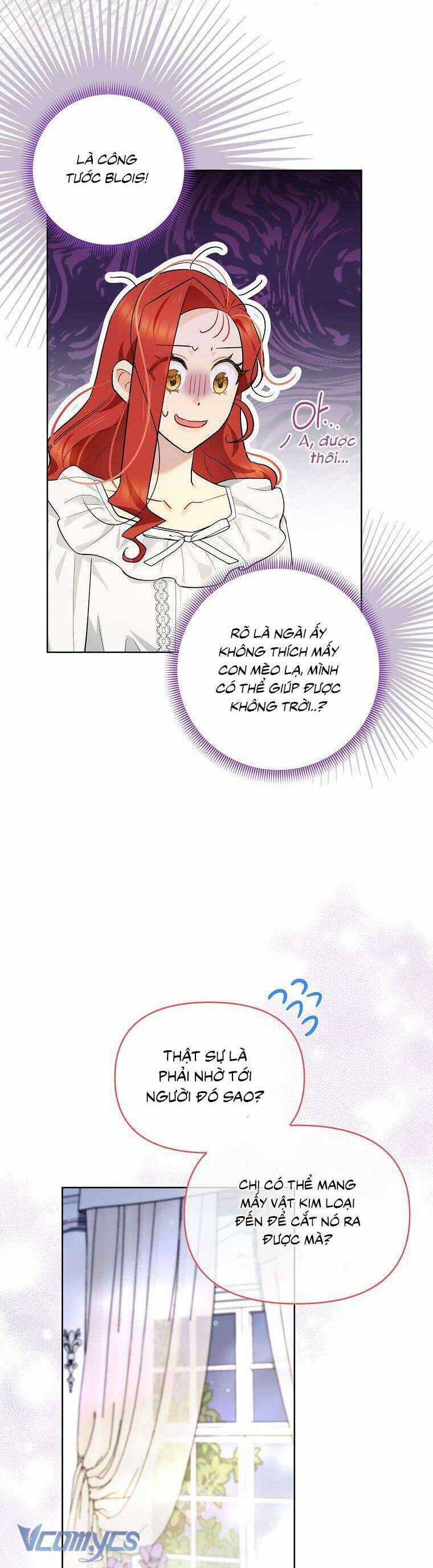 Dù Là Ác Nữ Nhưng Tôi Vẫn Phải Chăm Sóc Mèo Chapter 14 trang 35