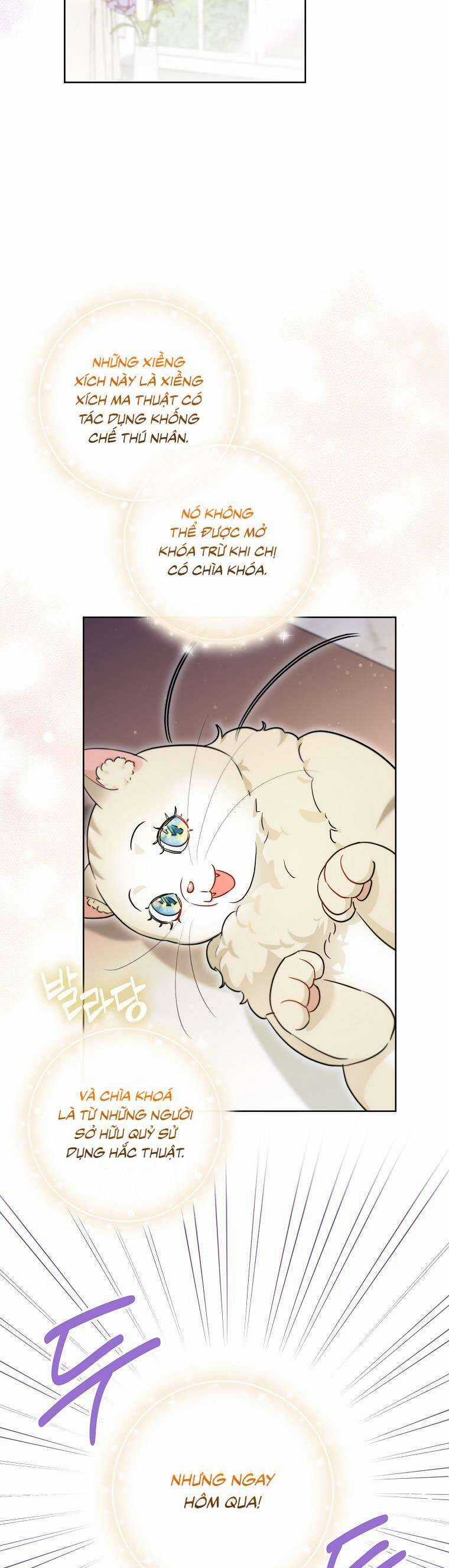 Dù Là Ác Nữ Nhưng Tôi Vẫn Phải Chăm Sóc Mèo Chapter 14 trang 36