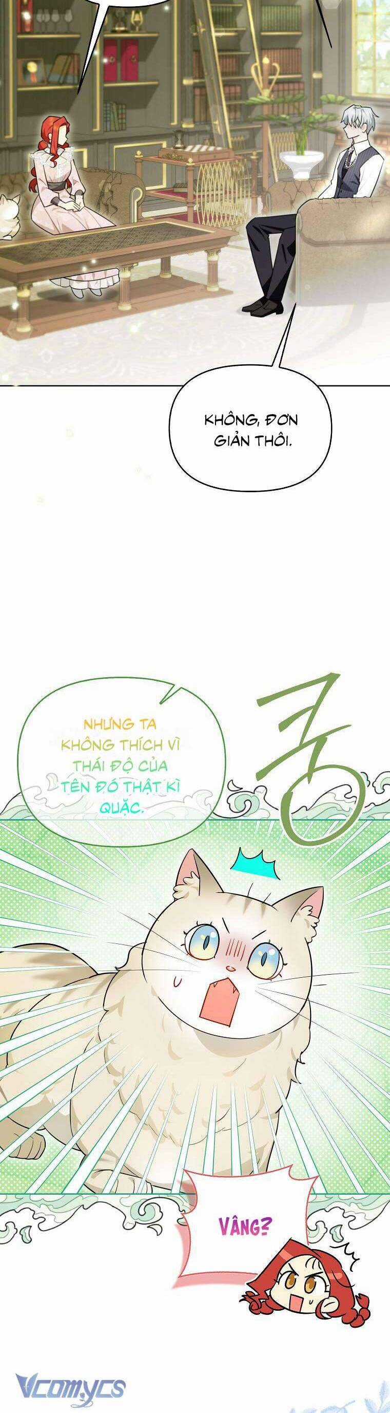 Dù Là Ác Nữ Nhưng Tôi Vẫn Phải Chăm Sóc Mèo Chapter 15 trang 11