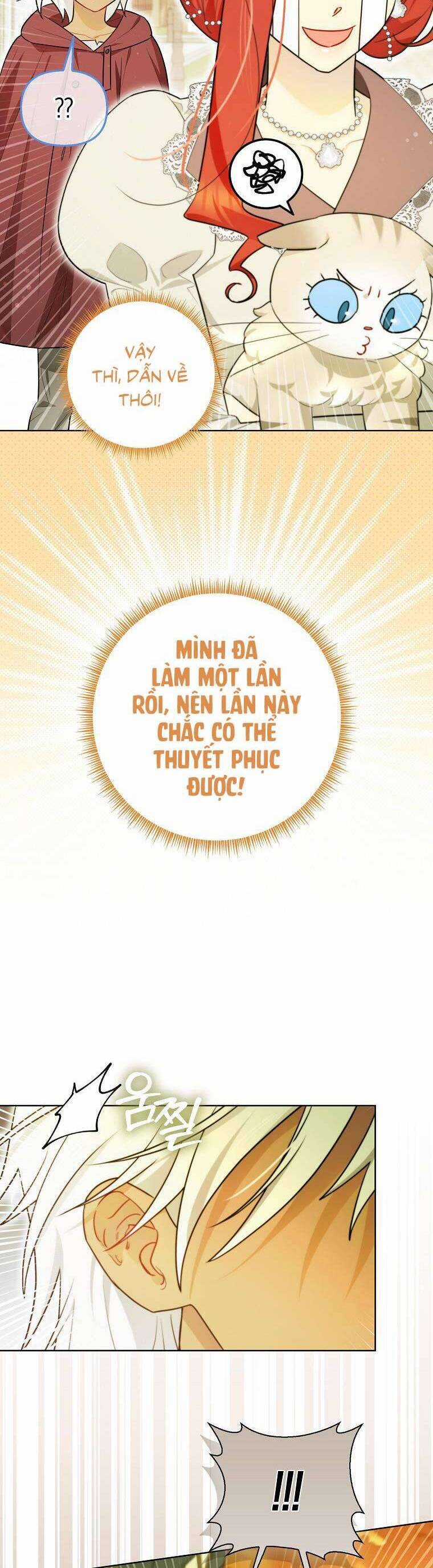 Dù Là Ác Nữ Nhưng Tôi Vẫn Phải Chăm Sóc Mèo Chapter 20 trang 22
