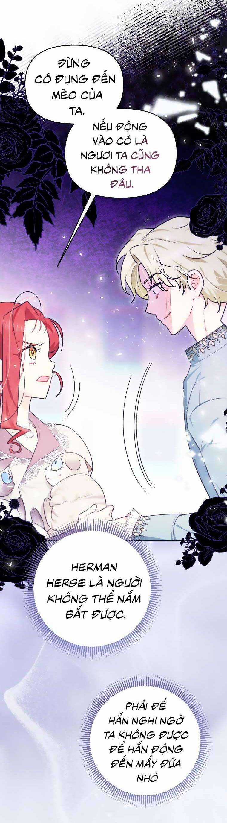 Dù Là Ác Nữ Nhưng Tôi Vẫn Phải Chăm Sóc Mèo Chapter 21 trang 12