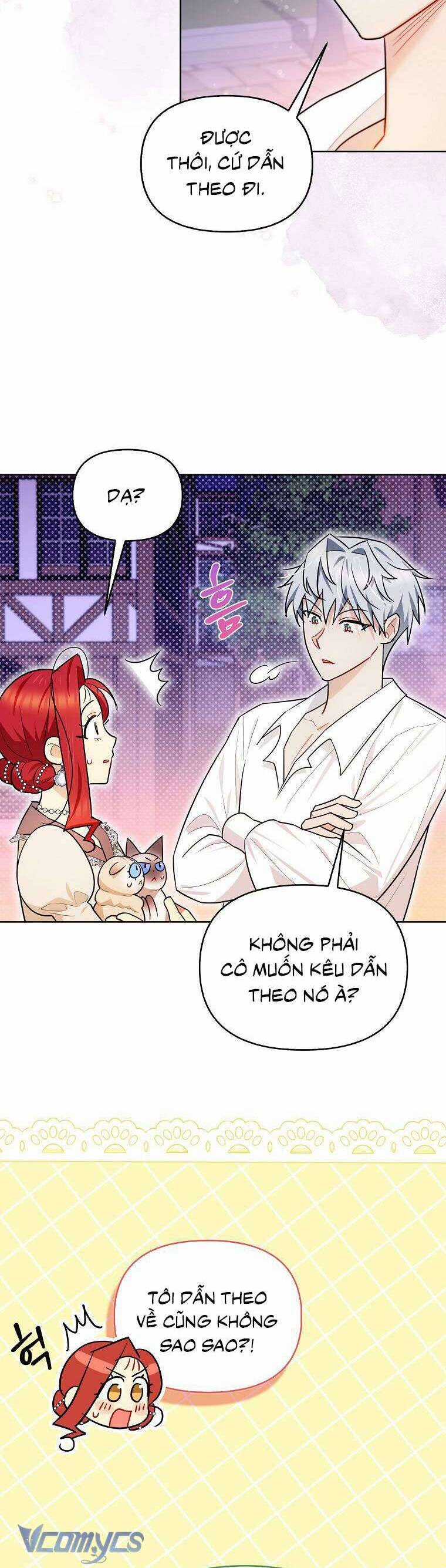 Dù Là Ác Nữ Nhưng Tôi Vẫn Phải Chăm Sóc Mèo Chapter 22 trang 14