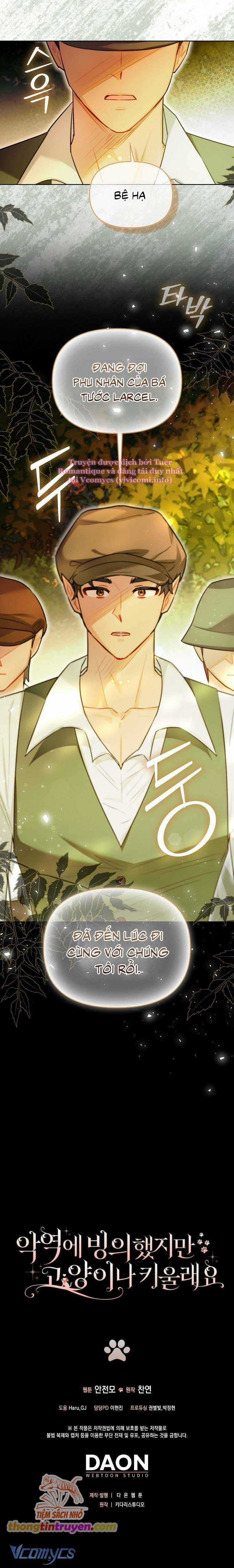 Dù Là Ác Nữ Nhưng Tôi Vẫn Phải Chăm Sóc Mèo Chapter 27 trang 8