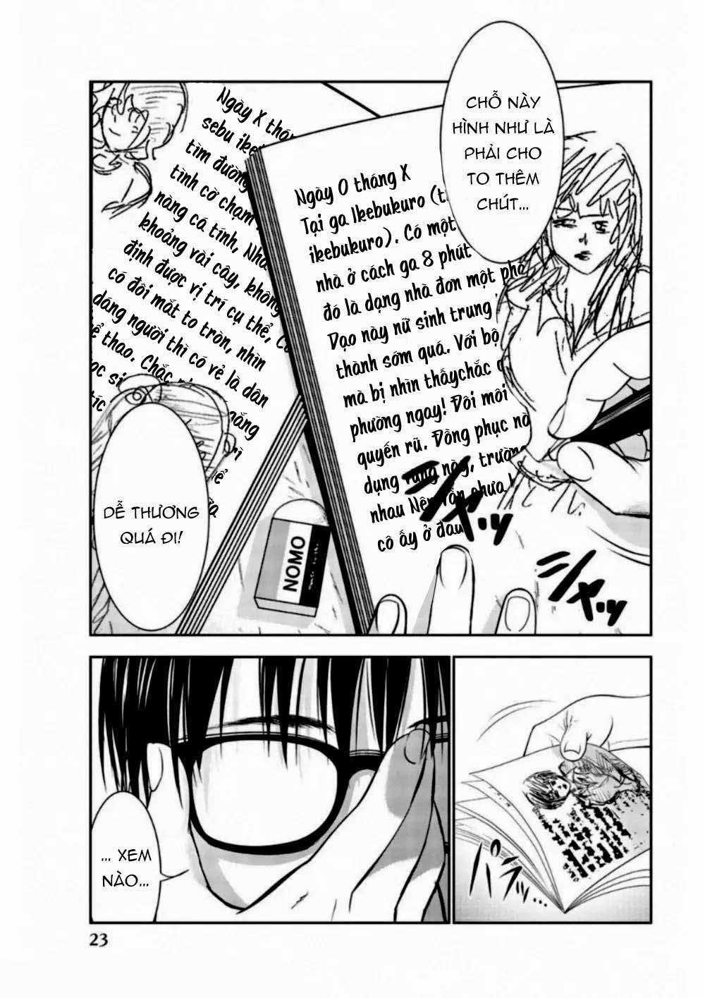 Dù Tôi Là Kẻ Rình Rập, Nhưng Lại Phải Đi Tóm Những Kẻ Bám Đuôi Chapter 1 trang 23