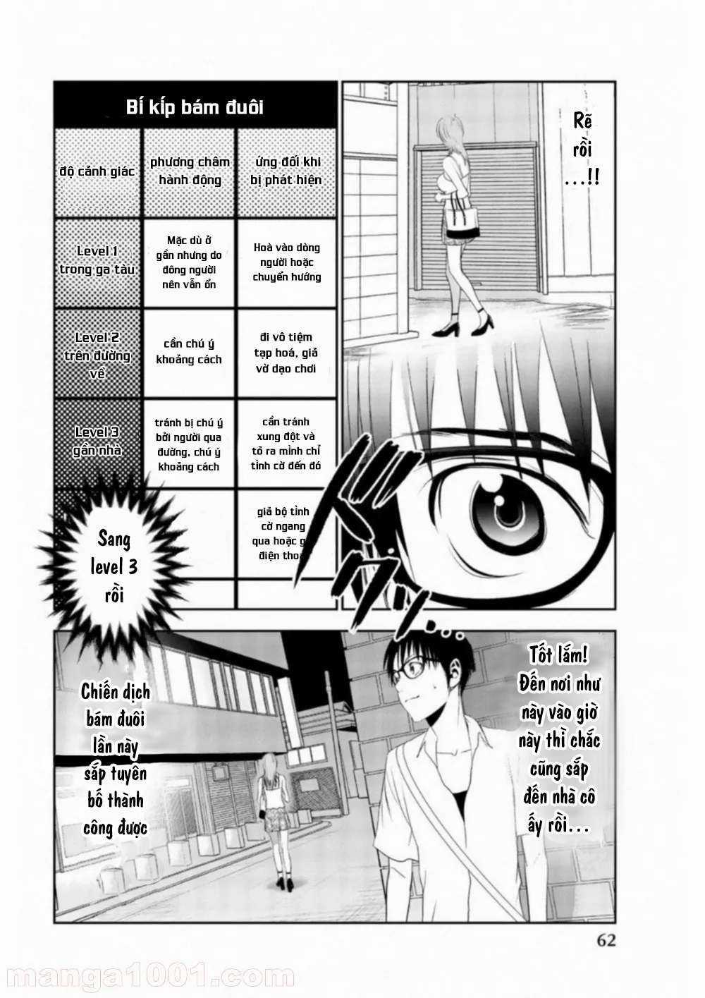 Dù Tôi Là Kẻ Rình Rập, Nhưng Lại Phải Đi Tóm Những Kẻ Bám Đuôi Chapter 2 trang 14