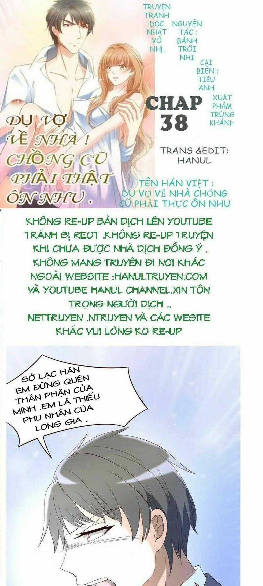 Dụ Vợ Về Nhà Chồng Cũ Phải Thật Ôn Nhu Chapter 38 trang 0
