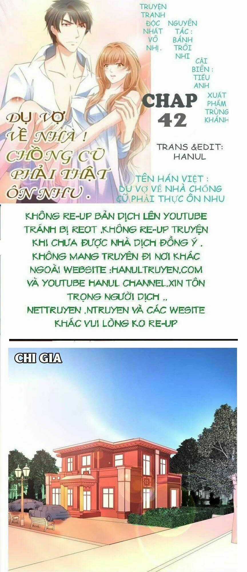 Dụ Vợ Về Nhà Chồng Cũ Phải Thật Ôn Nhu Chapter 42 trang 0