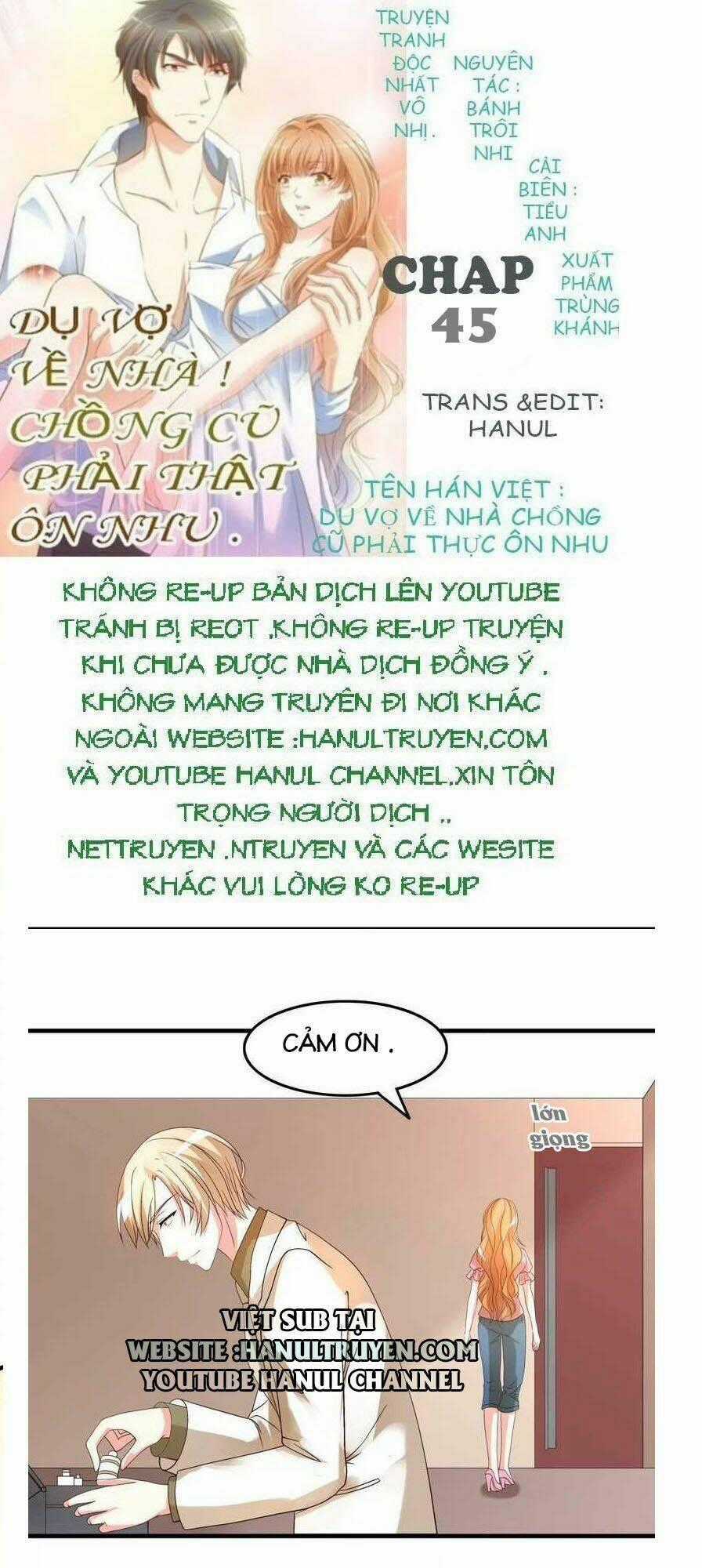 Dụ Vợ Về Nhà Chồng Cũ Phải Thật Ôn Nhu Chapter 45 trang 0
