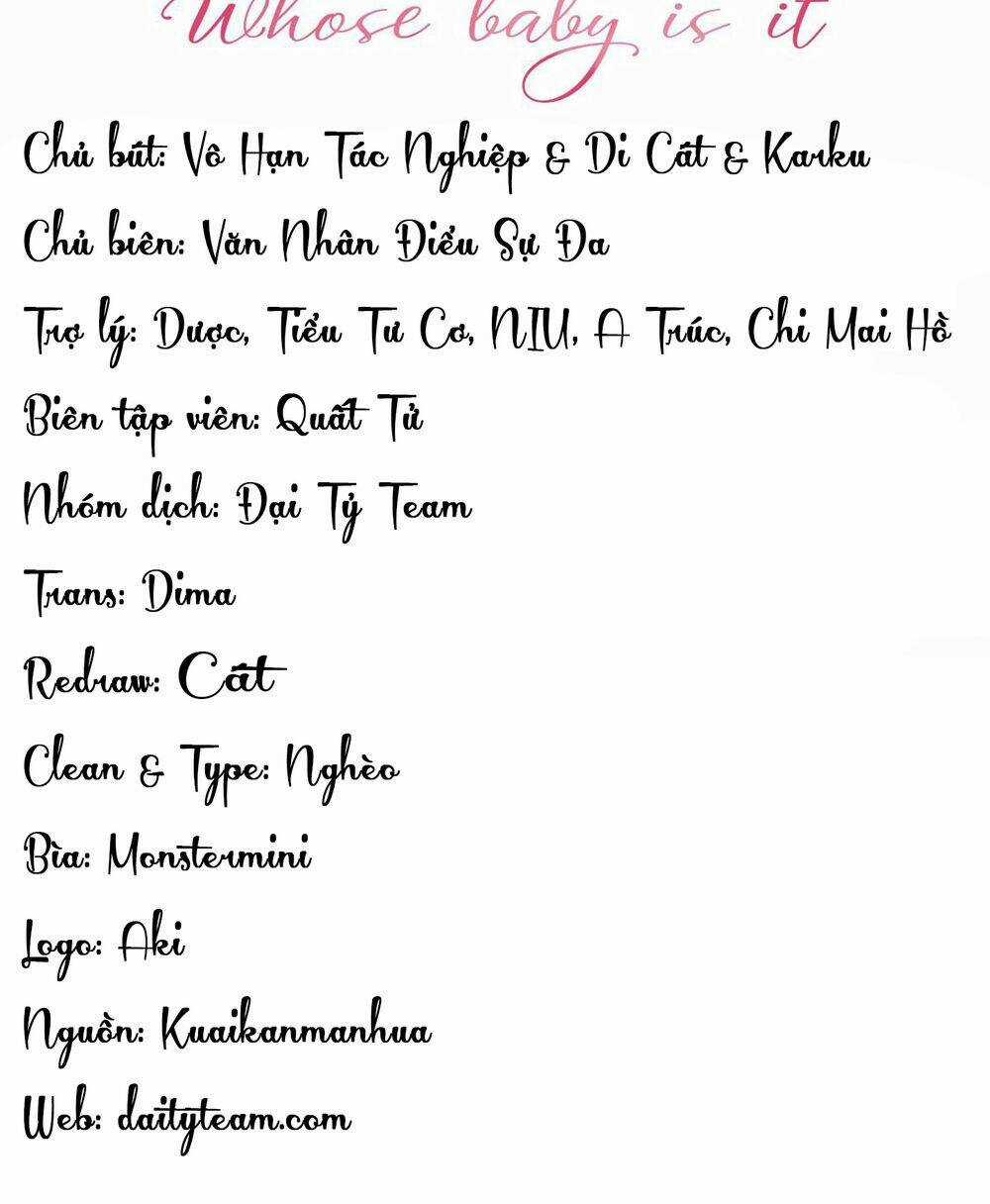 Đứa Bé Là Của Ai ???? Chapter 132.5 trang 1