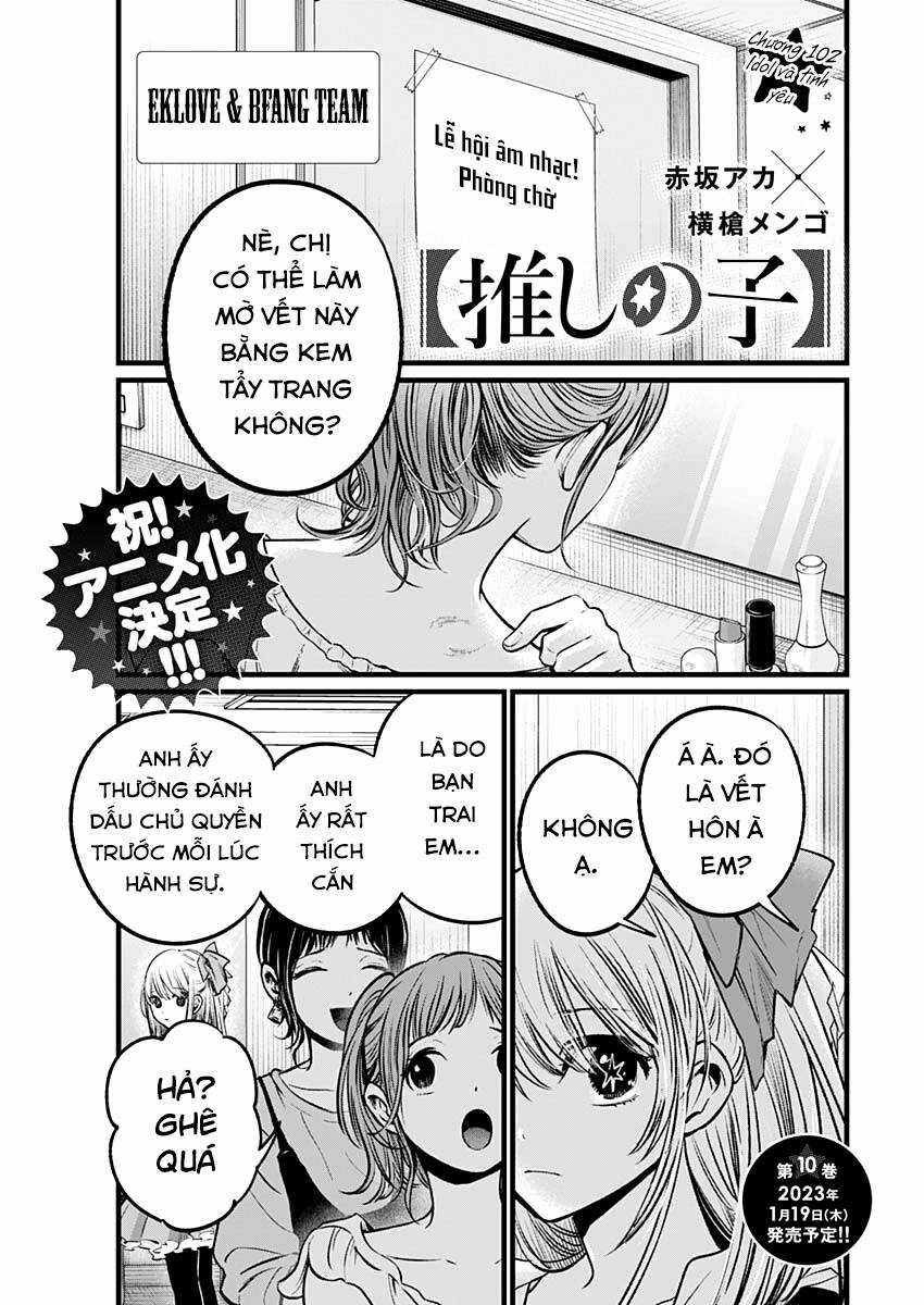 Đứa Con Của Thần Tượng Chapter 102 trang 1