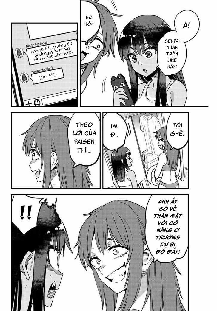 Đừng chọc anh nữa mà, Nagatoro-san Chapter 129 trang 12