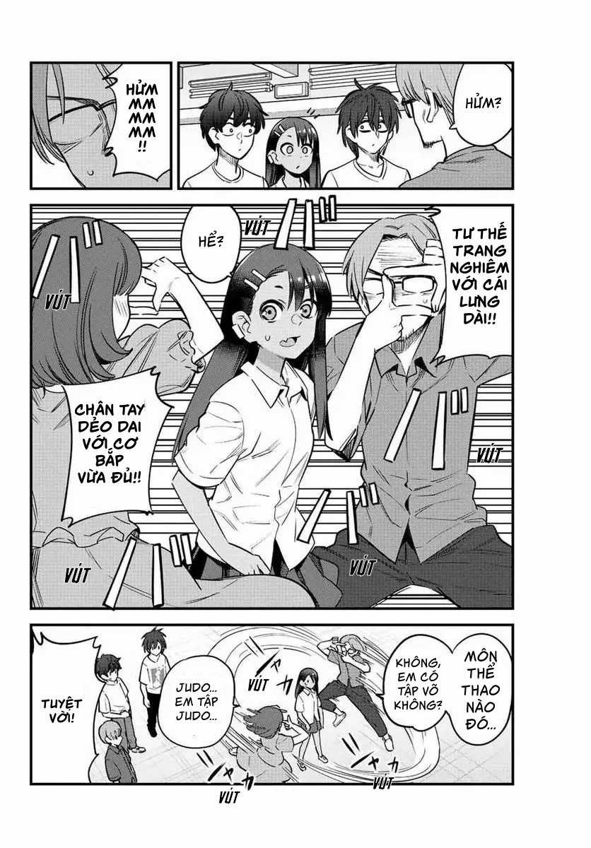 Đừng chọc anh nữa mà, Nagatoro-san Chapter 130 trang 8