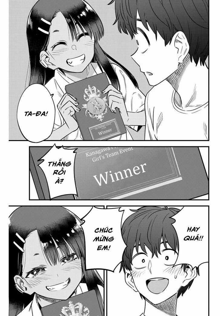 Đừng chọc anh nữa mà, Nagatoro-san Chapter 134 trang 17