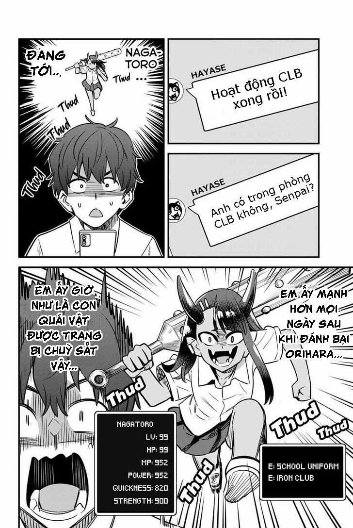 Đừng chọc anh nữa mà, Nagatoro-san Chapter 142 trang 12