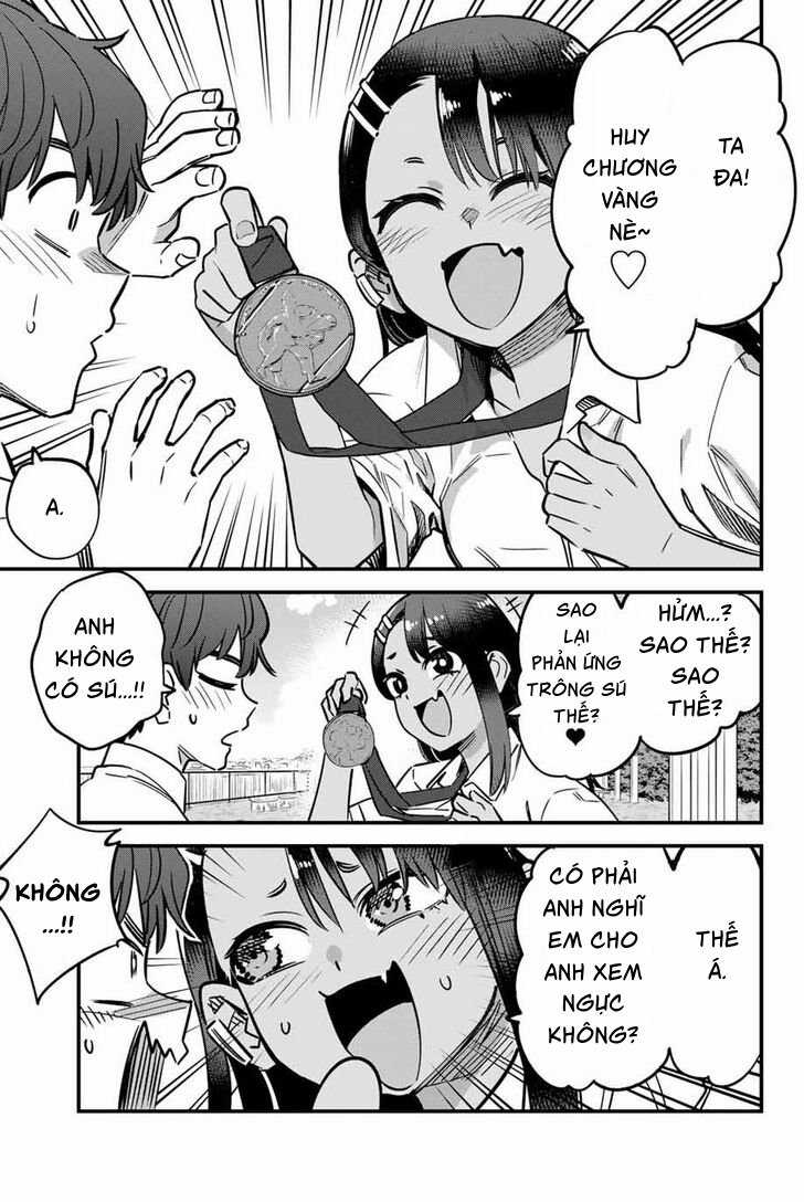 Đừng chọc anh nữa mà, Nagatoro-san Chapter 143 trang 9