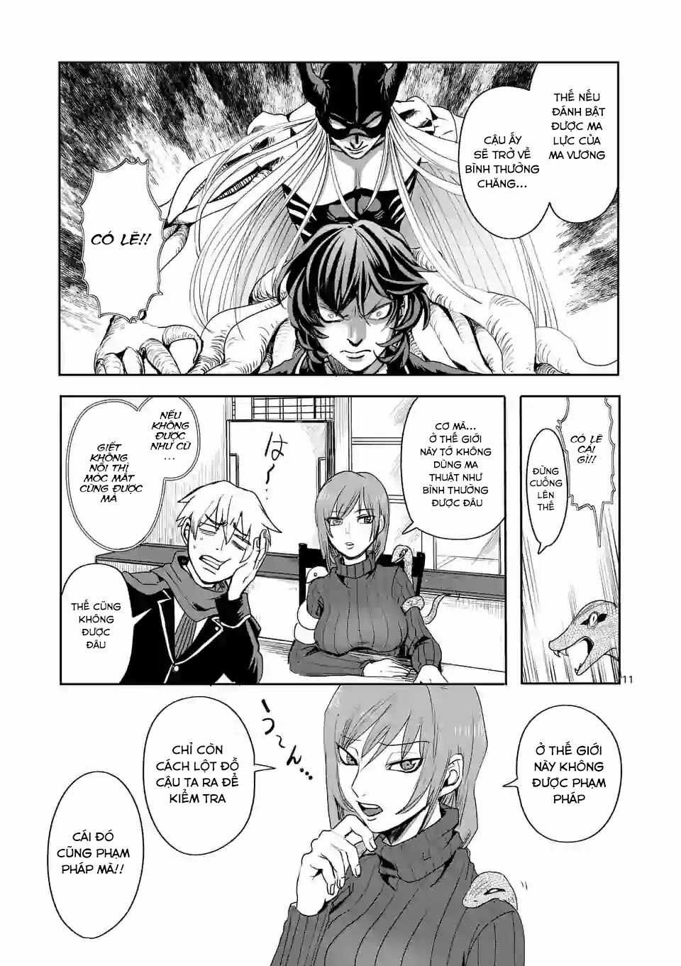 Dũng Giả Được Chuyển Sinh Tới Thế Giới Hiện Đại Chapter 10 trang 12