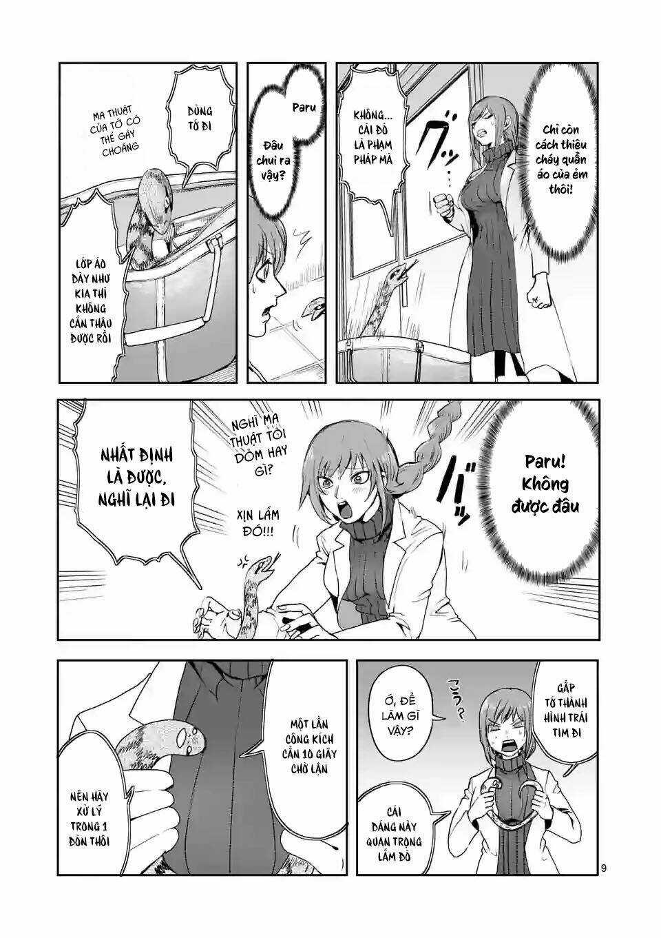 Dũng Giả Được Chuyển Sinh Tới Thế Giới Hiện Đại Chapter 13 trang 9