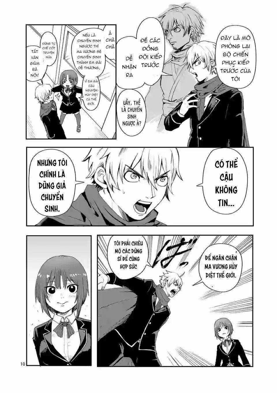 Dũng Giả Được Chuyển Sinh Tới Thế Giới Hiện Đại Chapter 2 trang 10