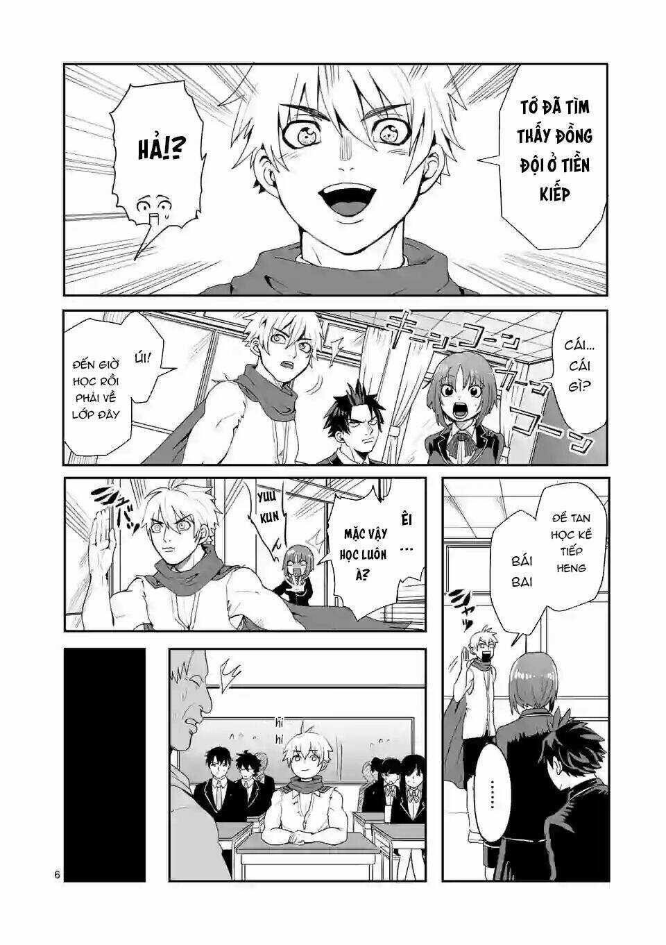 Dũng Giả Được Chuyển Sinh Tới Thế Giới Hiện Đại Chapter 4 trang 8