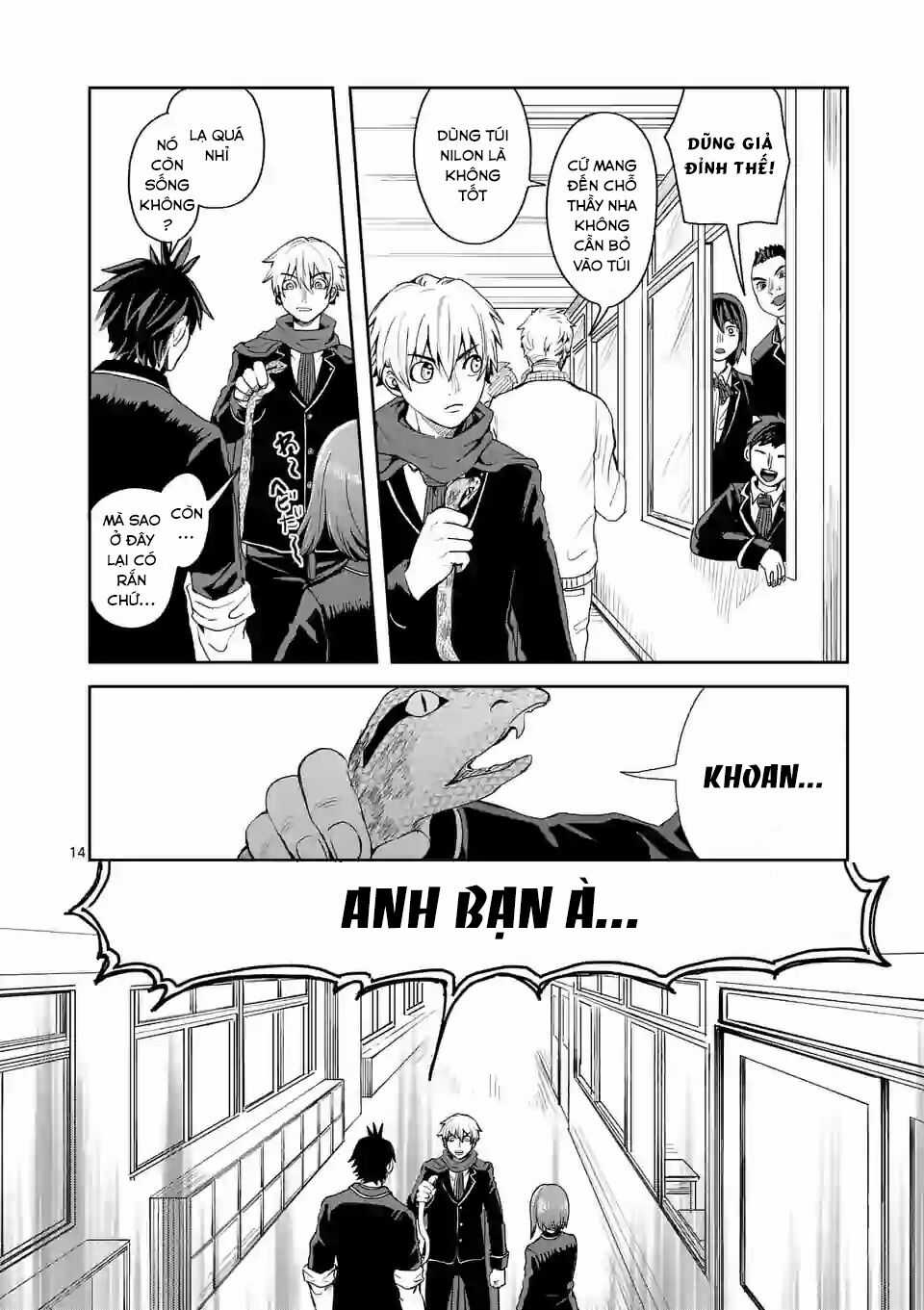 Dũng Giả Được Chuyển Sinh Tới Thế Giới Hiện Đại Chapter 7 trang 14