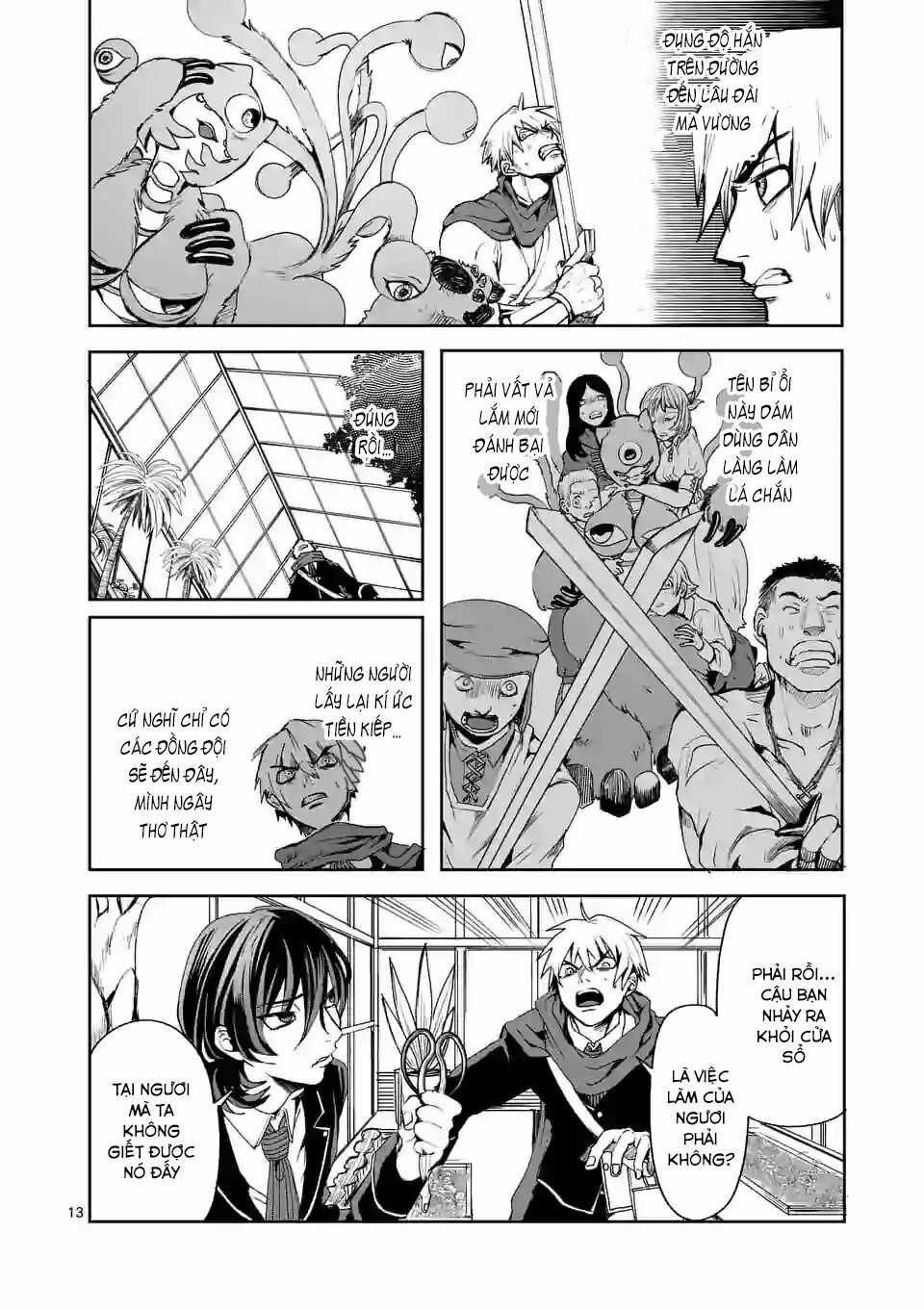 Dũng Giả Được Chuyển Sinh Tới Thế Giới Hiện Đại Chapter 8 trang 14